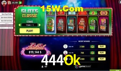 Provedores de Jogos 444Ok